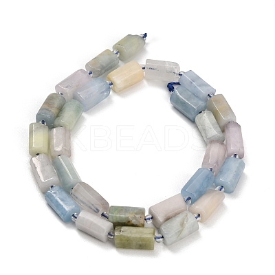 Natural Morganite Beads Strands GG-CBA7621-A02-01-1