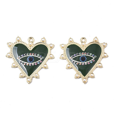 Printed Alloy Pendants X-ENAM-S016-69C-1