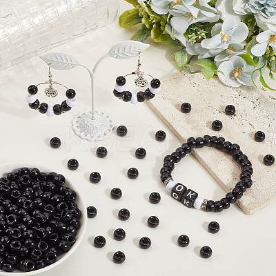 800Pcs Opaque Plastic Beads KY-SP0001-47G-1