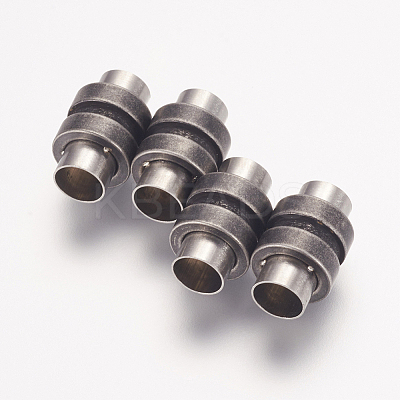 304 Stainless Steel Magnetic Clasps STAS-E144-052B-1