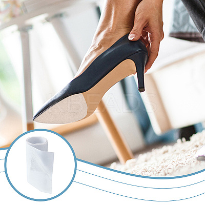 Transparent Rubber Anti-Slip Stick Shoes Pad DIY-WH0292-94B-1
