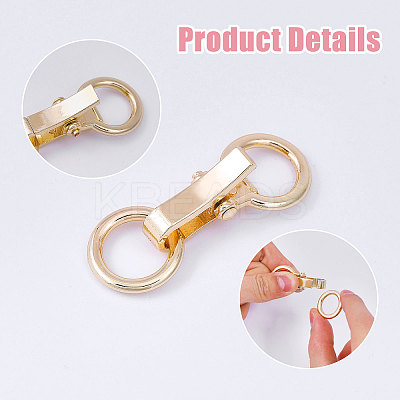 Alloy Scarf Ring Buckles FIND-FH0011-58-1