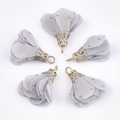 Iron Pendants FIND-T033-05O-1