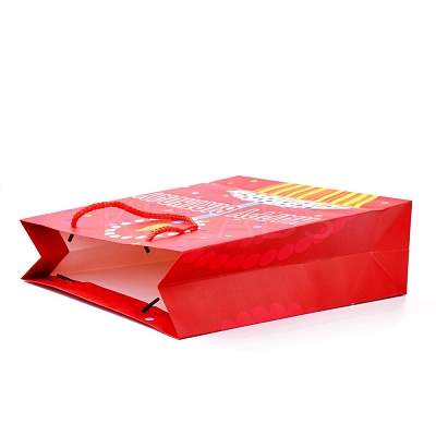 Birthday Theme Rectangle Paper Bags CARB-E004-03E-1