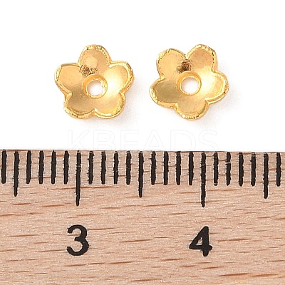 Tibetan Style Alloy Bead Caps FIND-C060-024G-1