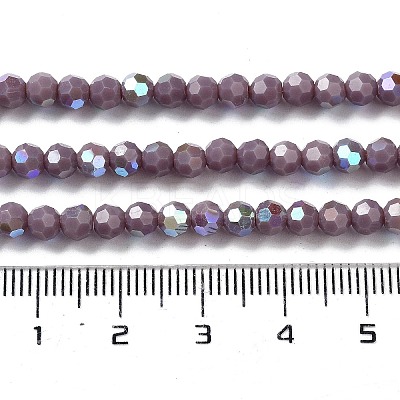 Opaque Glass Beads Strands LS-EGLA-A035-P4mm-L11-1