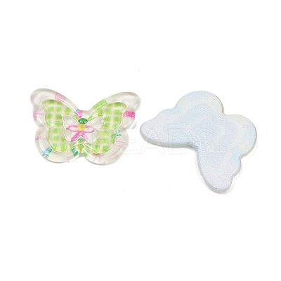 Transparent Acrylic Cabochons KY-P022-04M-1