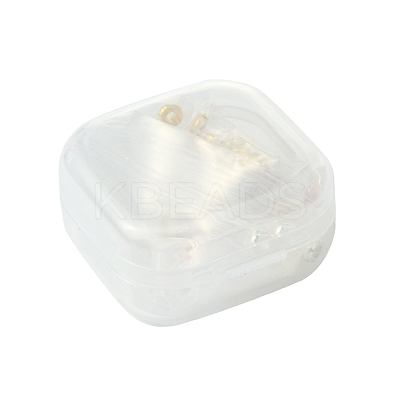 3 Colors Brass Flat Round Spacer Beads KK-FS0001-36-1