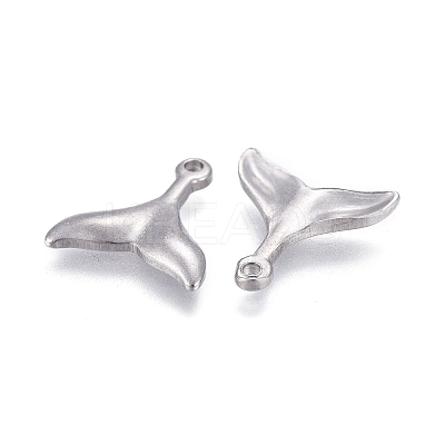 Non-Tarnish 304 Stainless Steel Charms X-STAS-F249-14P-02-1