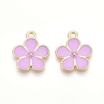 Alloy Enamel Pendants ENAM-N055-033C-01-NR-1