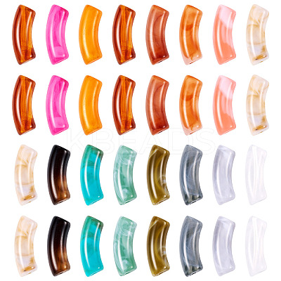 30Pcs Acrylic Beads OACR-TA0003-11-1