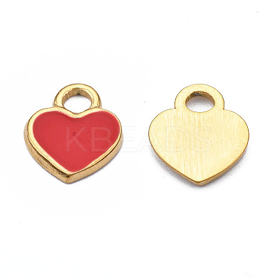 201 Stainless Steel Charms STAS-S080-045G-06-NR-1