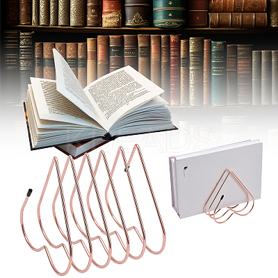 Heart Iron Desktop Display Stands ODIS-WH0038-47RG-1