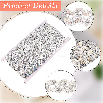 Metallic Braided Lace Trim OCOR-WH20020-23A-1