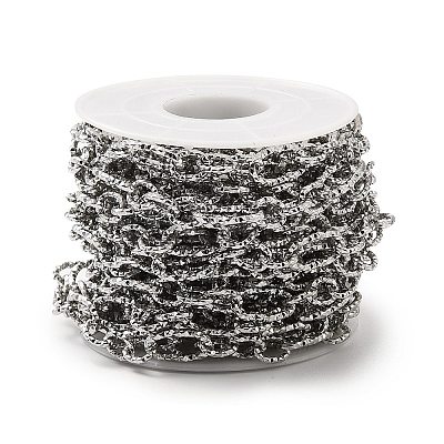 Tarnish Resistant 304 Stainless Steel Figaro Chain STAS-C079-20P-1