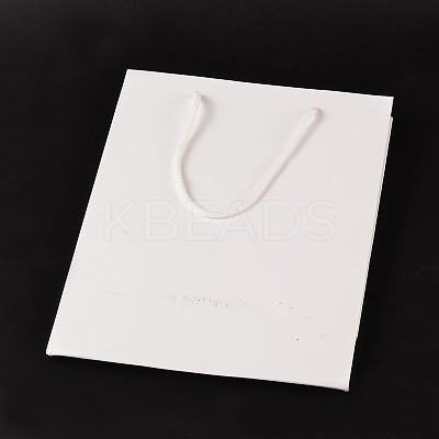 Rectangle Cardboard Paper Bags LS-AJEW-L050A-01-1