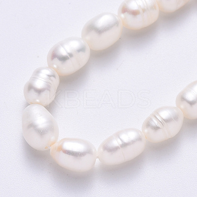 Natural Cultured Freshwater Pearl Beads Strands X-PEAR-S012-41C-1