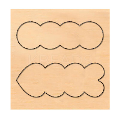 Wood Cutting Dies DIY-WH0169-39-1
