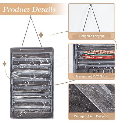 Non-Woven Fabrics Jewelry Hanging Bag ODIS-WH0017-088-1