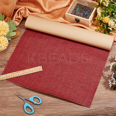 Self Adhesive Linen Fabric Patches AJEW-WH0270-16D-1