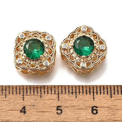 Brass Glass Beads KK-M318-38G-03-1