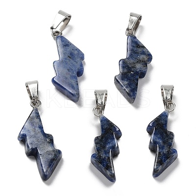 Natural Lapis Lazuli Pendants LS-G-C057-01P-07-1