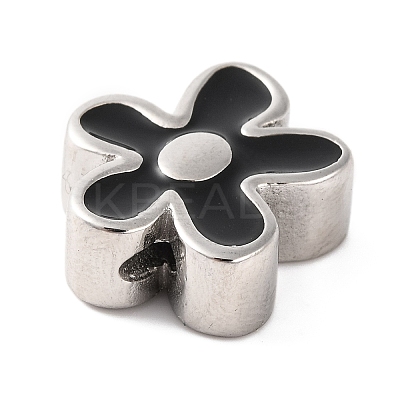 304 Stainless Steel Enamel Beads STAS-B070-07P-01-1