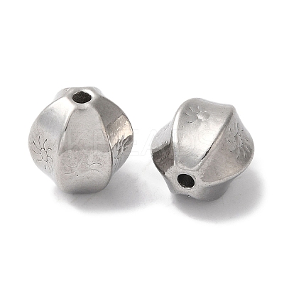 Tarnish Resistant 304 Stainless Steel Beads STAS-I305-130P-1
