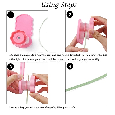 Paper Quilling Crimper Crimping Tool Quilled Creation Craft DIY DIY-R067-05-1