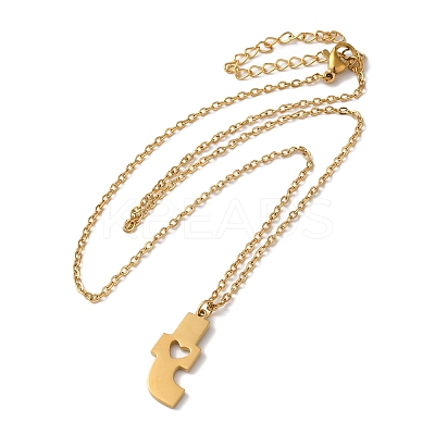 304 Stainless Steel Pendant Necklaces LS-NJEW-H036-02G-T-1