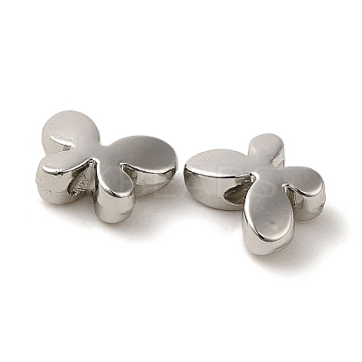 Rack Plating Alloy Beads PALLOY-P304-16P-1