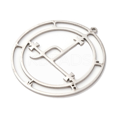 201 Stainless Steel Pendants STAS-A117-03P-1