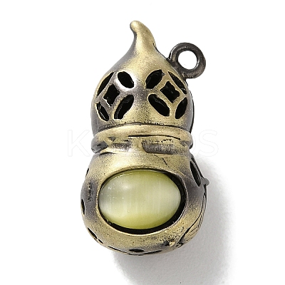 Brass Pendants KK-M284-20AB-02-1