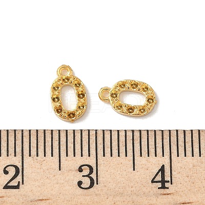 10Pcs 304 Stainless Steel Pendant Rhinestones Settings STAS-Z144-01G-1