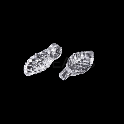 Transparent Acrylic Charms TACR-G050-02A-1