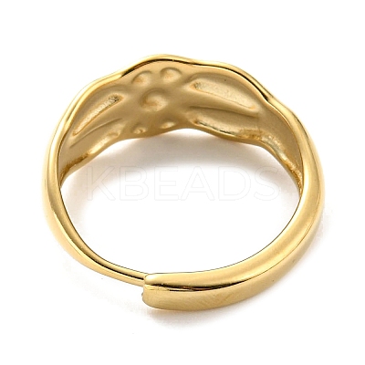 304 Stainless Steel Adjustable Ring for Women RJEW-C016-22G-1