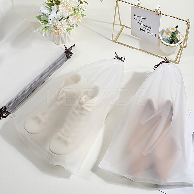 10Pcs PE Velvet Drawstring Storage Bags ABAG-SP0001-34C-1