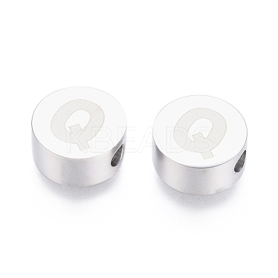 Tarnish Resistant 304 Stainless Steel Beads X-STAS-I126-02P-Q-1
