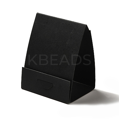 Rectangle Foldable Paper Jewelry Display Cards EDIS-E011-01B-1