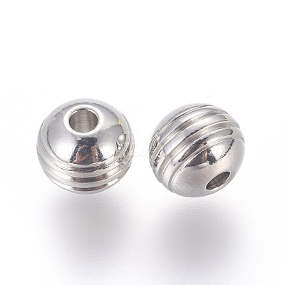 Tarnish Resistant 304 Stainless Steel Beads STAS-E451-37P-1