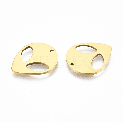 Ion Plating(IP) 201 Stainless Steel Pendants STAS-N098-117LG-1