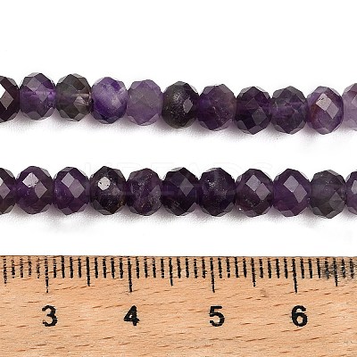 Natural Amethyst Beads Strands LS-G-G278-A01-4x6mm-1