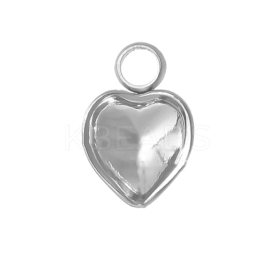 304 Stainless Steel Pendant Cabochon Settings PW-WG002AB-03-1