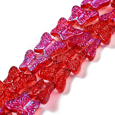 Transparent Glass Beads Strands GLAA-F114-04-1
