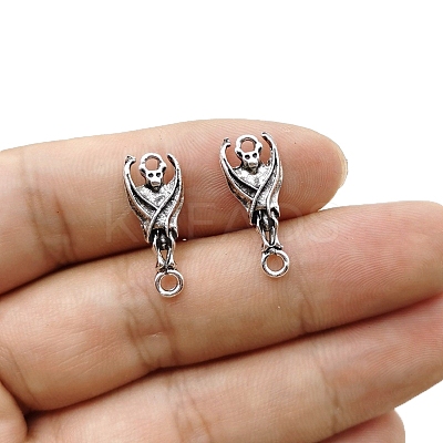 Tibetan Style Alloy Connector Charms LS-PW-WG8B30A-01-1