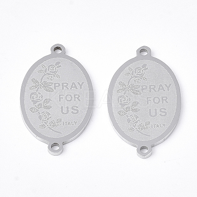 Tarnish Resistant 201 Stainless Steel Links connectors STAS-T044-147P-1