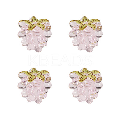 4Pcs Handmade Lampwork Beads LAMP-TA0002-24B-1