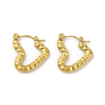 304 Stainless Steel Hoop Earrings for Women EJEW-B054-15G-1