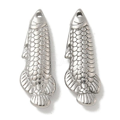 Anti-Tarnish 304 Stainless Steel Pendants STAS-Q334-30P-1
