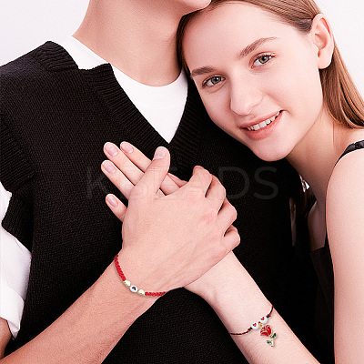 Valentine's Day DIY Bracelet Making Kit DIY-AR0003-53-1
